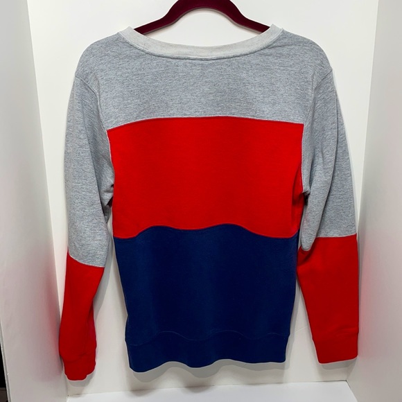 Champion Red Gray and Blue Champion Logo Womens Sweatshirt! - Picture 7 of 7